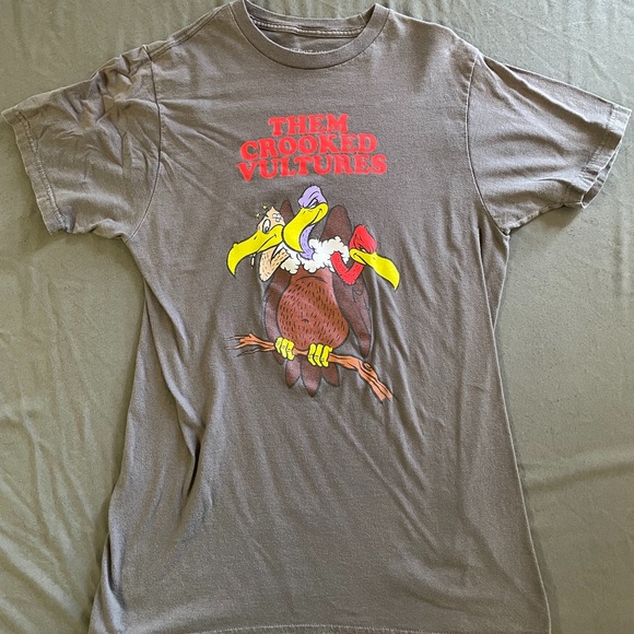 Them Crooked Vultures Concert Tshirt 